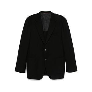 Canali Black Jackets - Blazers Men